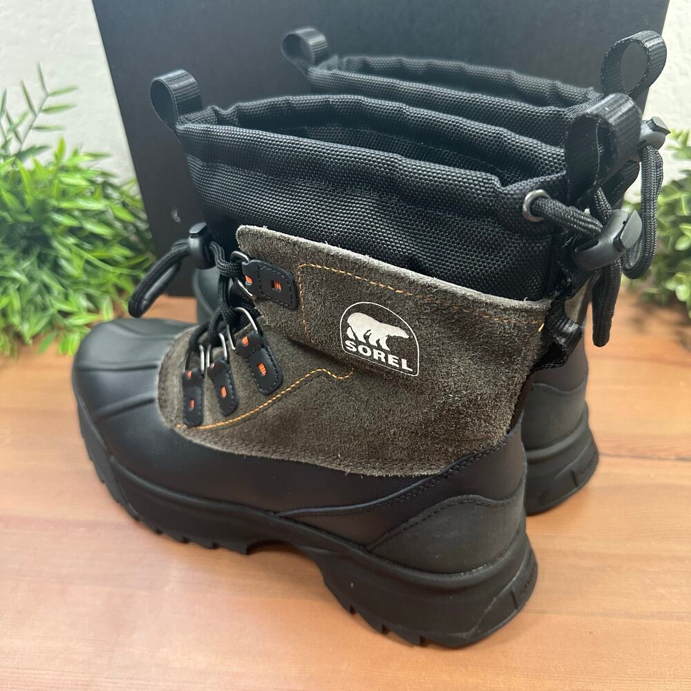 Sorel Men's Scout 87 XT Waterproof Boots Black Size 9 - Picture 7 of 10